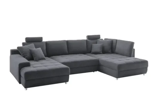 bobb Wohnlandschaft Arissa de Luxe | Anthrazit, rechts
