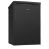 Bomann Kühlschrank KS 7251 sw | edelstahlfarben, Schwarz