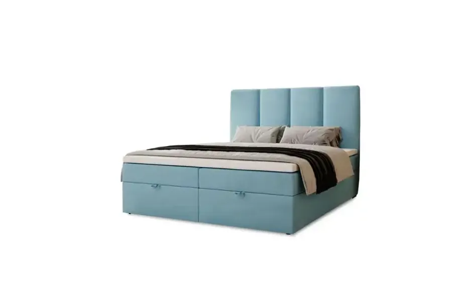 Boxbett mit Stauraum Macclesfield | 208 cm, 141 cm