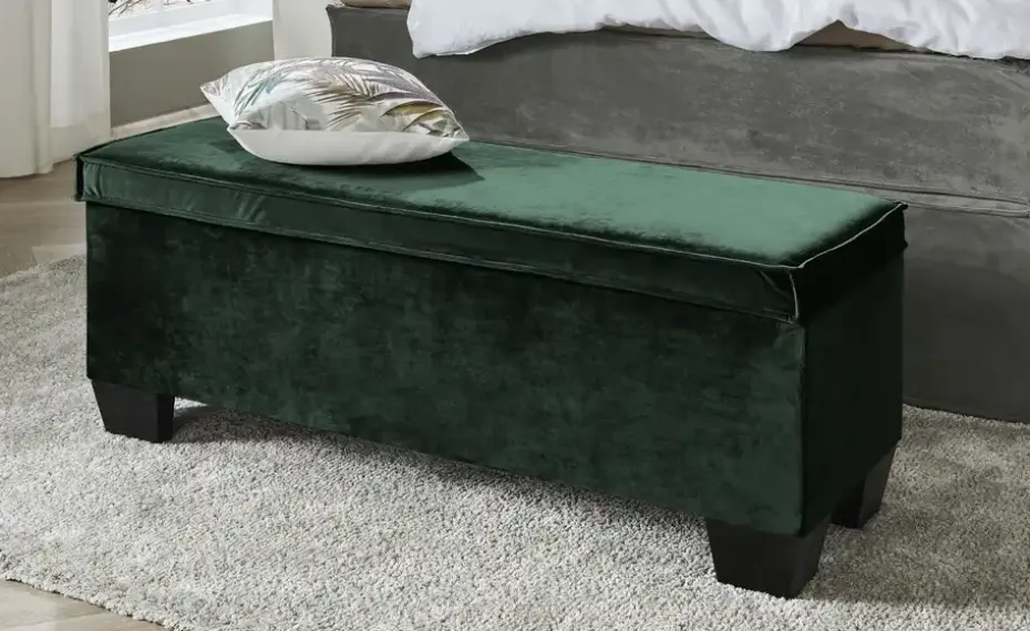 Boxi Zierkissen 80x40 cm Boxi | Smaragdgrün, mit Keder