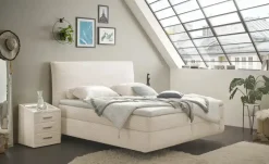 Boxspringbett Kent | Creme | Möbel Höffner