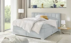 Boxspringbett Kex 2.0 | Hellgrau | Möbel Höffner