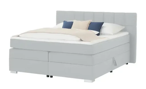 Boxspringbett Kex 2.0 | Hellgrau | Möbel Höffner