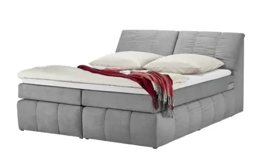 Boxspringbett Lady | Hellgrau | Möbel Höffner