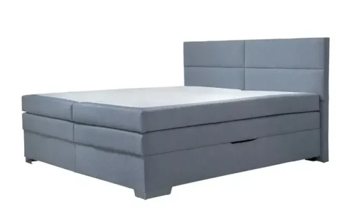 Boxspringbett Manon | 160 cm, Grau | Möbel Höffner