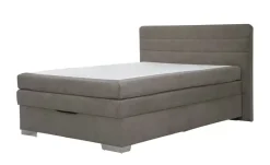 Boxspringbett mit Bettkasten Hackney | Taupe, 120 cm