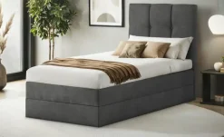 Boxspringbett mit Bettkasten Leeds | 90 cm, 4 cm