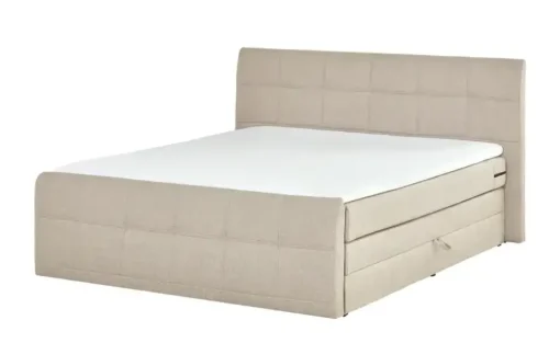 Boxspringbett mit Bettkasten Earl | Beige | Höffner