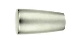 buchheister Endstück noble | edelstahlfarben, 7,8 cm