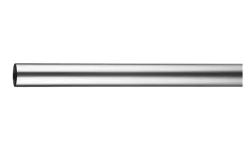 buchheister Gardinenstange Rohr | 160 cm, edelstahlfarben