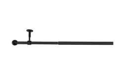 buchheister Teleskopgarnitur 2in1 cap | Schwarz, 216 cm