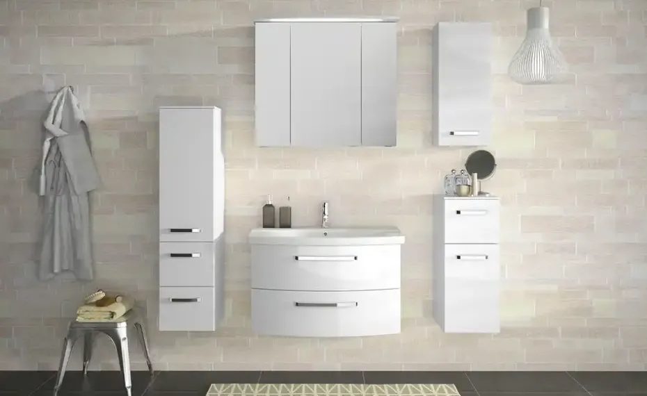 calmoquick Waschtischkombination Veri | Weiß | Höffner