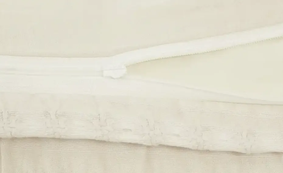 como Baumwoll-Viskose-Bettwäsche Casablanca | Creme