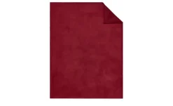 como Coralfleecedecke Emely | Rot, 130 cm | Höffner