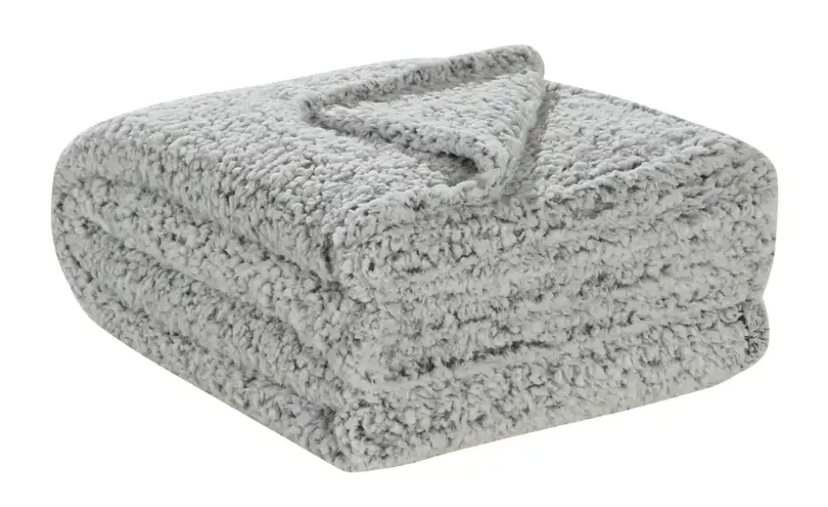 como Fleecedecke Teddy | Grau | Möbel Höffner