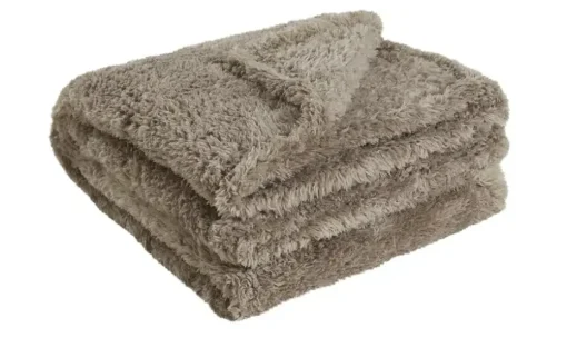 como Fleecedecke Teddy | Taupe | Möbel Höffner