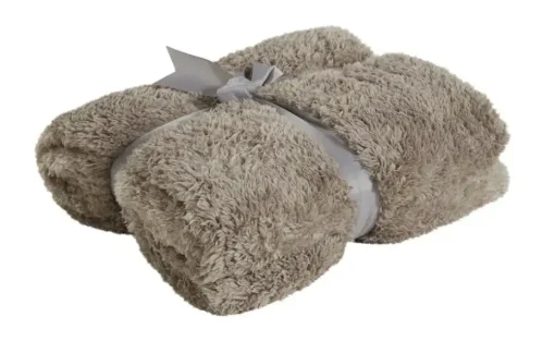 como Fleecedecke Teddy | Taupe | Möbel Höffner