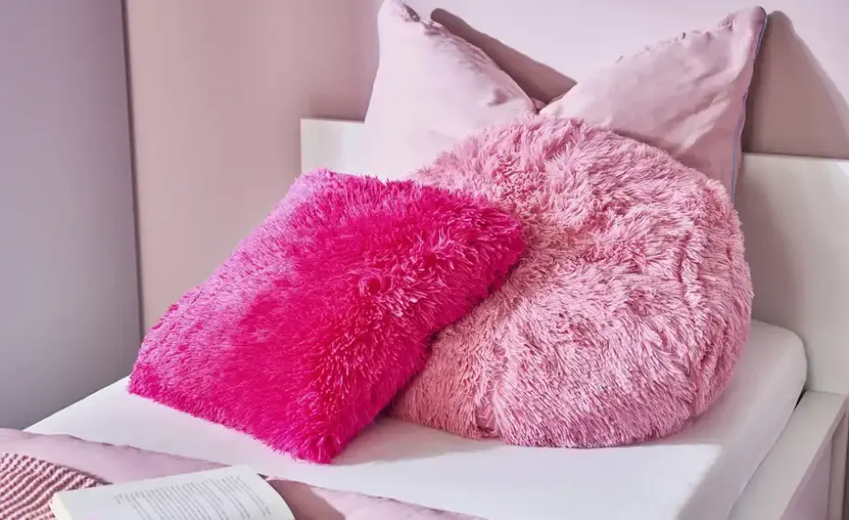 como Kissen Fluffi | Pink | Möbel Höffner