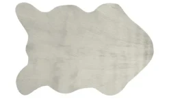 como Kunstfell Long Shape | Silbergrau, 60x90 cm