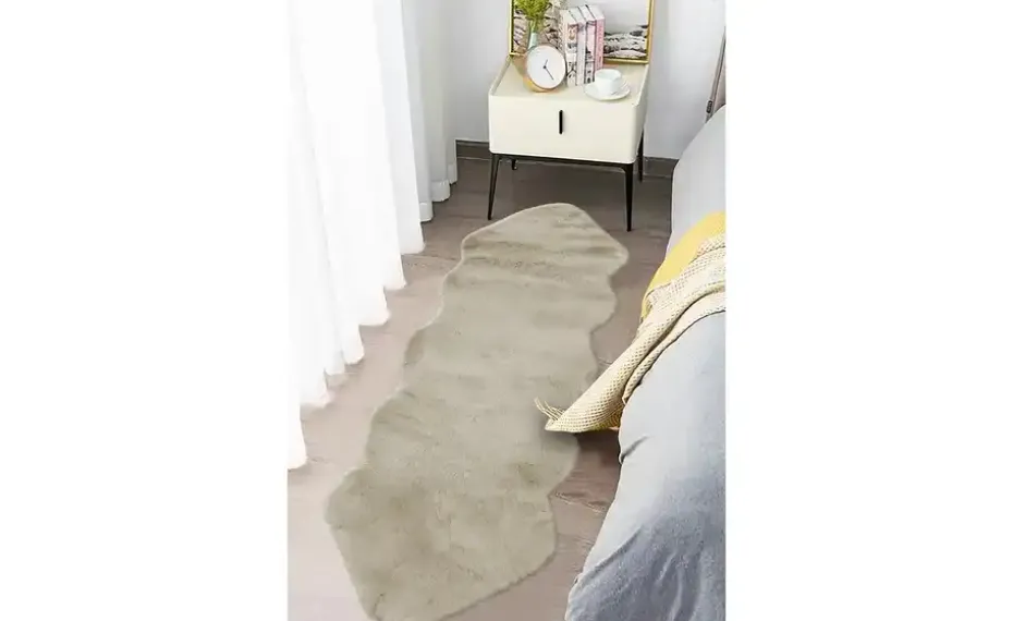 como Kunstfell Long Shape | Creme, 60x180 cm | Höffner