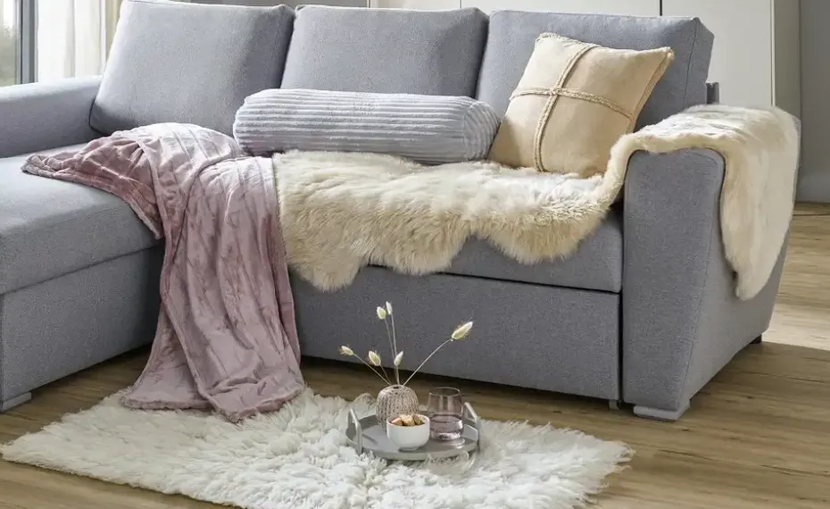 como Kunstfell Long Shape | Creme, 60x180 cm | Höffner