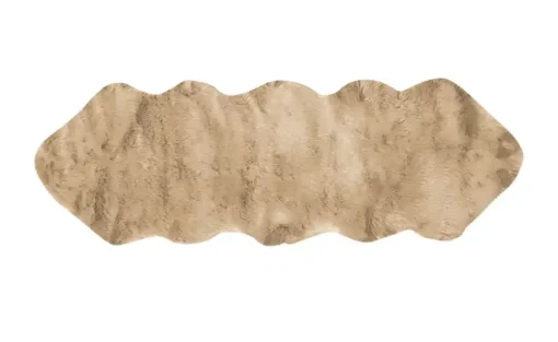 como Kunstfell Long Shape | Cappuccino, 60x180 cm