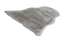 como Kunstfell Tierfellform Bunny Soft | silberfarben