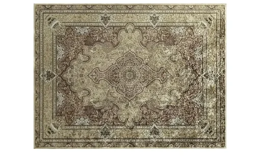 como Kurzflorteppich Flat Beauty Oriental | Goldfarben, Rot, 200x300 cm