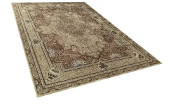 como Kurzflorteppich Flat Beauty Oriental | Goldfarben, Rot, 200x300 cm