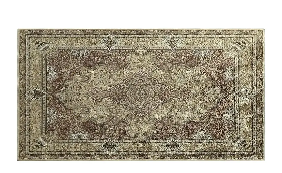 como Kurzflorteppich Flat Beauty Oriental | Goldfarben, Rot, 80x150 cm