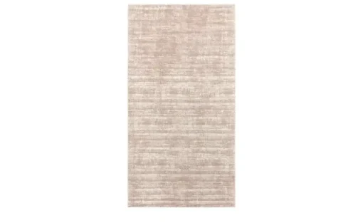 como Kurzflorteppich Flat Beauty Uni | Beige, 80x150 cm