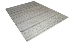 como Kurzflorteppich Maroc | Creme, Grau, 80x150 cm