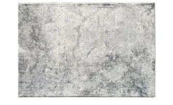 como Kurzflorteppich Velvet | Silbergrau, 80x150 cm