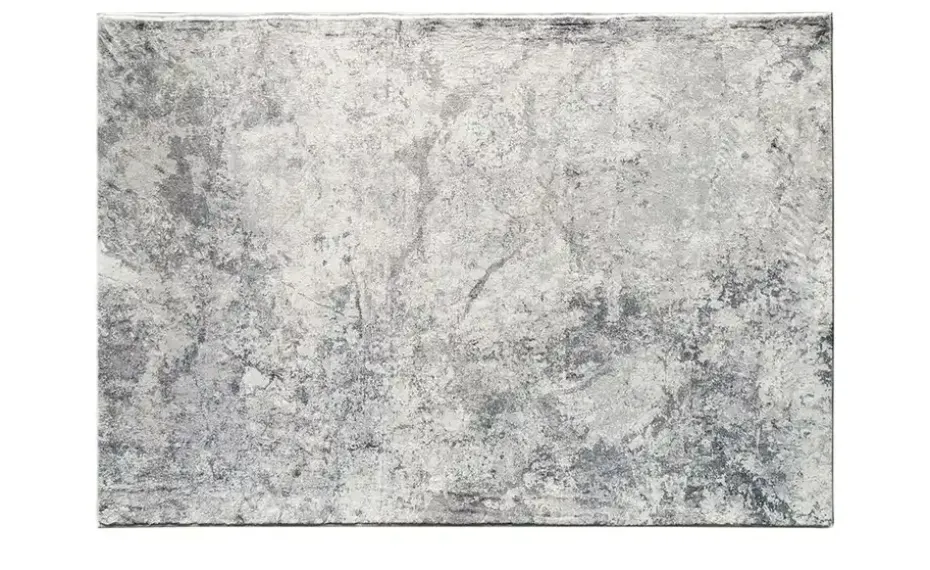 como Kurzflorteppich Velvet | Silbergrau, 140x200 cm