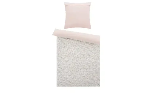 como Renforcé Wende-Bettwäsche Ditsy Flower | Rosé