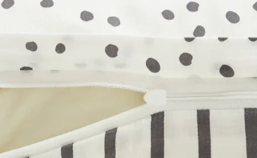 como Satin Wende-Bettwäsche Dotted | Möbel Höffner