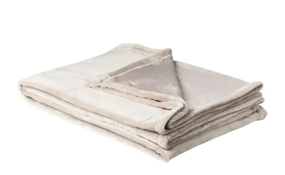 como Soft Flauschdecke Mirabelle | Taupe | Höffner