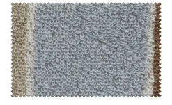 como Waschhandschuh Karo | Braun, Hellblau, Creme, 16x21 cm