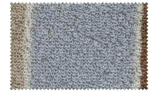 como Waschhandschuh Karo | Braun, Hellblau, Creme, 16x21 cm