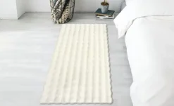 como Webteppich Bunny Bubble | 80x150 cm, Elfenbein