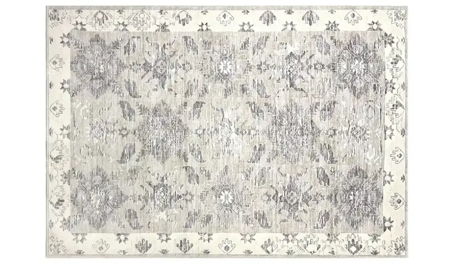 como Webteppich Velvet Ethno | 140x200 cm, Beige, Taupe