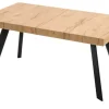 Connubia Esstisch ausziehbar Bold | Schwarz, matt