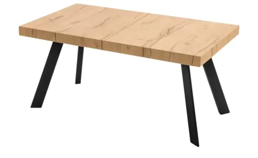 Connubia Esstisch ausziehbar Bold | Schwarz, matt