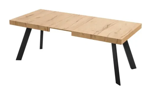 Connubia Esstisch ausziehbar Bold | Schwarz, matt