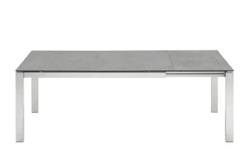 Connubia Keramiktisch ausziehbar Baron | Grau, 130 cm