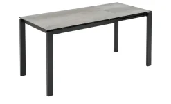 Connubia Keramiktisch ausziehbar Baron | Hellgrau, 130 cm