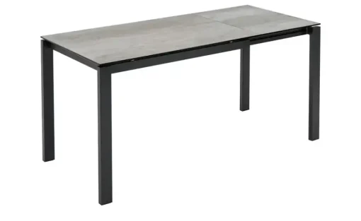 Connubia Keramiktisch ausziehbar Baron | Hellgrau, 130 cm