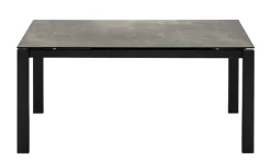 Connubia Keramiktisch ausziehbar Baron | Grau, 130 cm