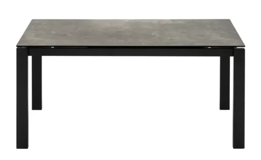 Connubia Keramiktisch ausziehbar Baron | Grau, 130 cm