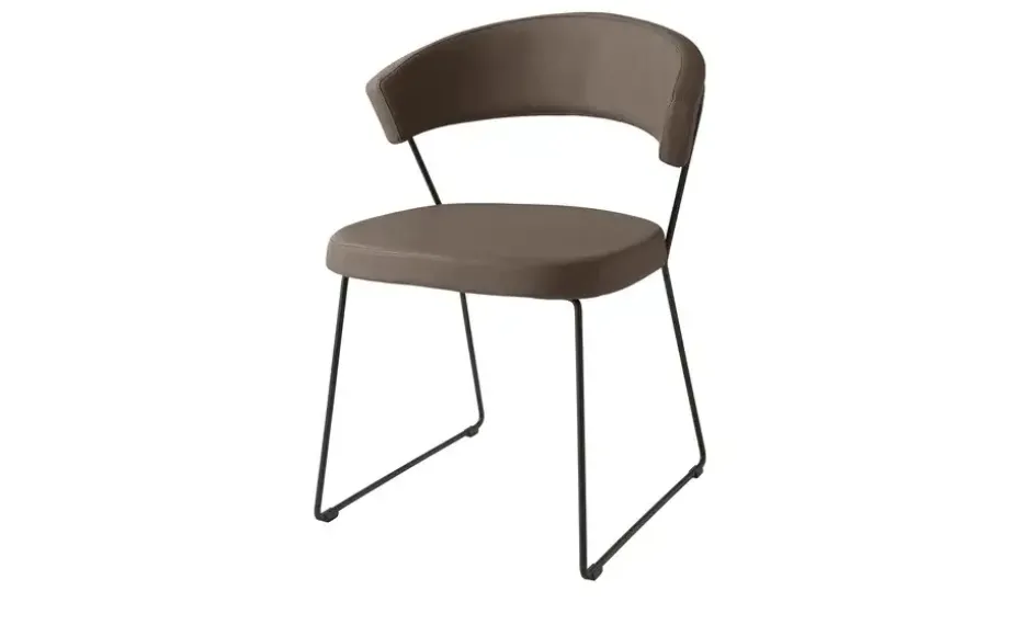 Connubia Kufenstuhl New York | Hellbraun | Höffner